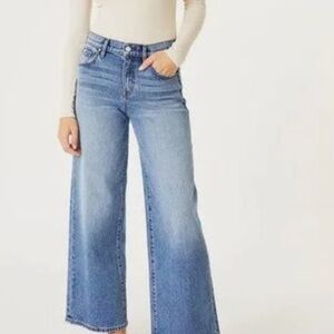 Light Blue Wide Leg Women's Jeans
